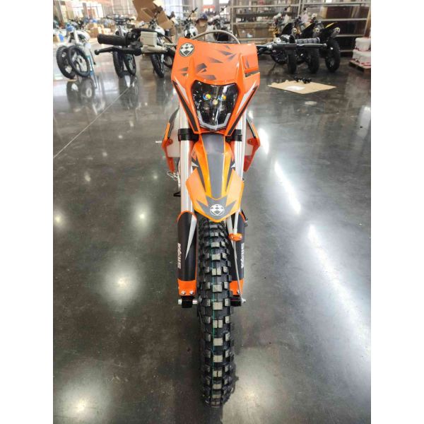 KEWS 161FMJ CB150D 4T Enduro/Motocross Motorcycle with 145ML Piston Displacement Electric+Kick Starter and 5 Speed Transmission