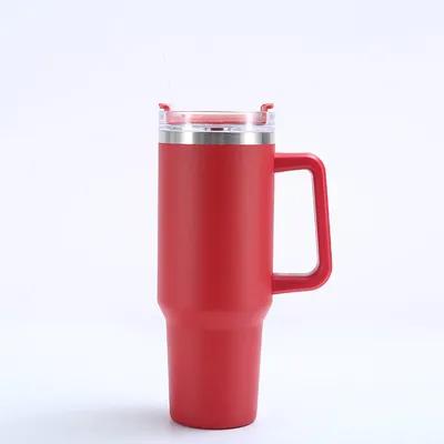 Extinguisseur 40 oz avec poignée étanche en acier à vide tampon tumbler