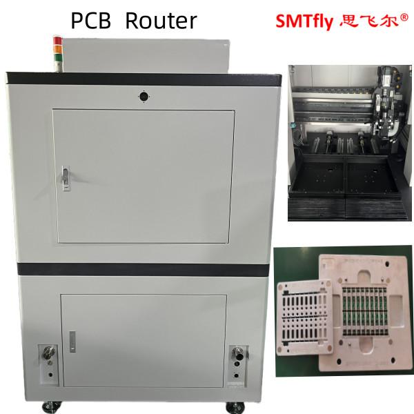 Router universal de Depaneling do dedal, máquina do router do PWB do Cnc 100W
