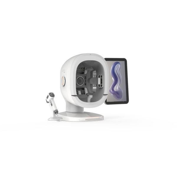 K33 AI Intelligent Skin Analyzer 8 Spectrum 3 Cameras Facial Skin Scanner