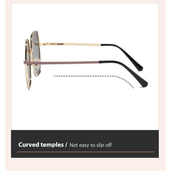 Персонализированный полигональный OEM предохранения от глаза солнечных очков рамки металла