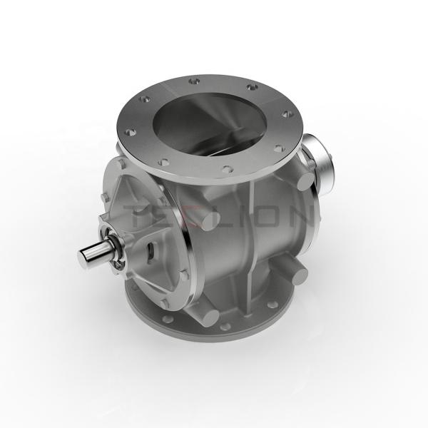 ODM External Bearing Rotary Airlock Feeder Valve For Powder Conveying