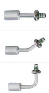 #6 #8 #10 #12 Quick joint Al jacktet2/Straight 45° 90°Shape / auto air conditioning hose fitting