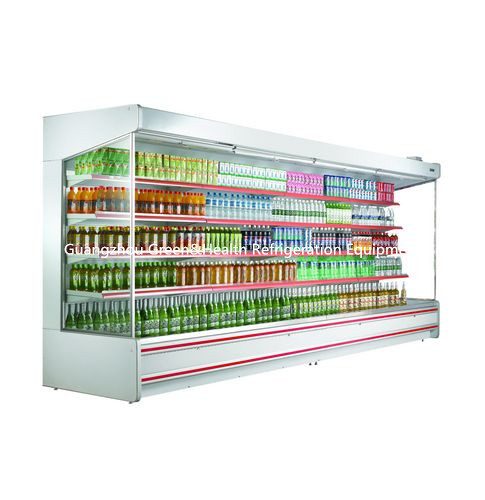 Охладитель 5 R134a/R22 Multideck открытый утомлял Pansonic с изогнутой дверью Lass