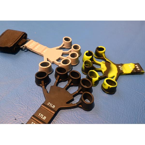 Укрепите свои пальцы с помощью этого регулируемого упражнения с 6 уровнями сопротивления.