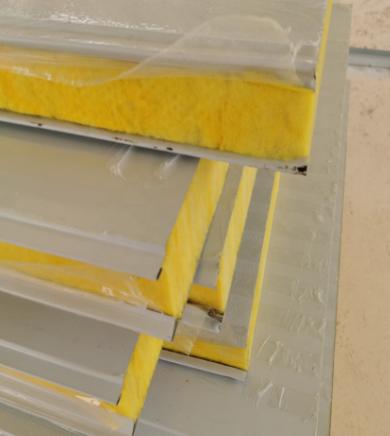 Panel de sandwich de pared ISO para materiales de construcción de villas modernas