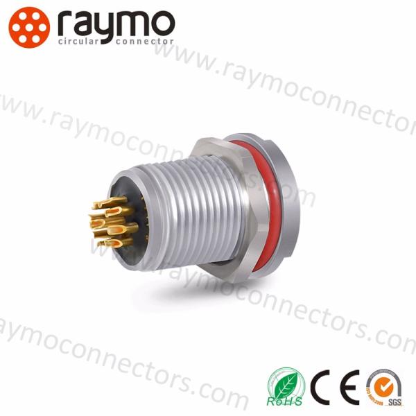 RAYMO 19 Pin Circular Push Pull Connector Brass Chrome Plated DIN