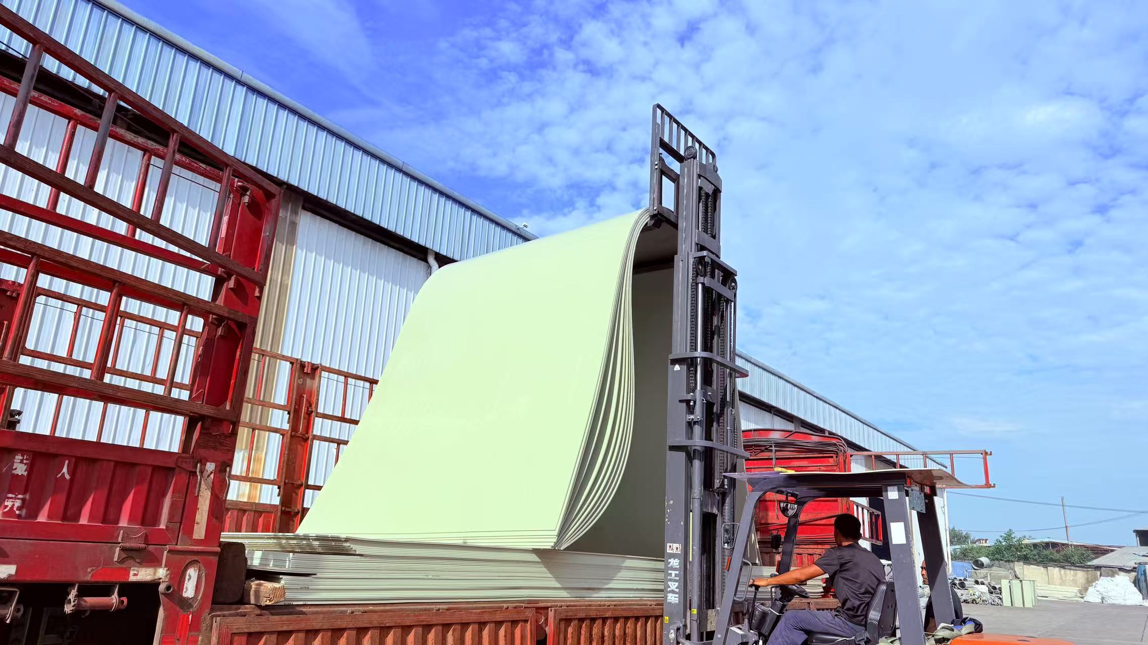Outdoor PP Advertising Board 10mm Plastic Sheet Weather Resistance