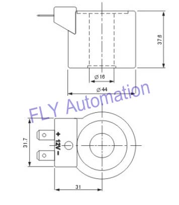 Катушка электромагнитной индукции редуктора давления Tomasetto сверхмощная