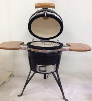 12 CERAMIC BBQ GRILL KAMADO/  Black, Red, Green/ Stainless Cart or Iron Cart