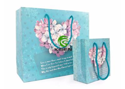 OEM Custom Reusable Shopping Bags , Luxury Coated Packaging Paper Shopping Bags