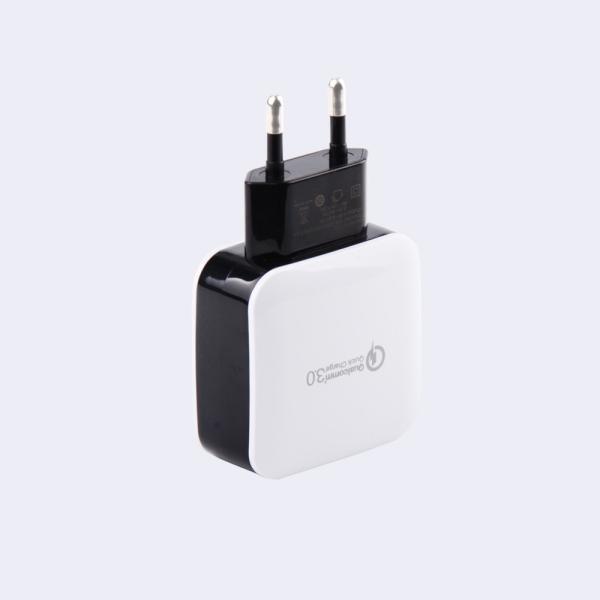 QC3.0 fast charge single USB port travel charger fast mobile phone charger wall charger home charger travel charger