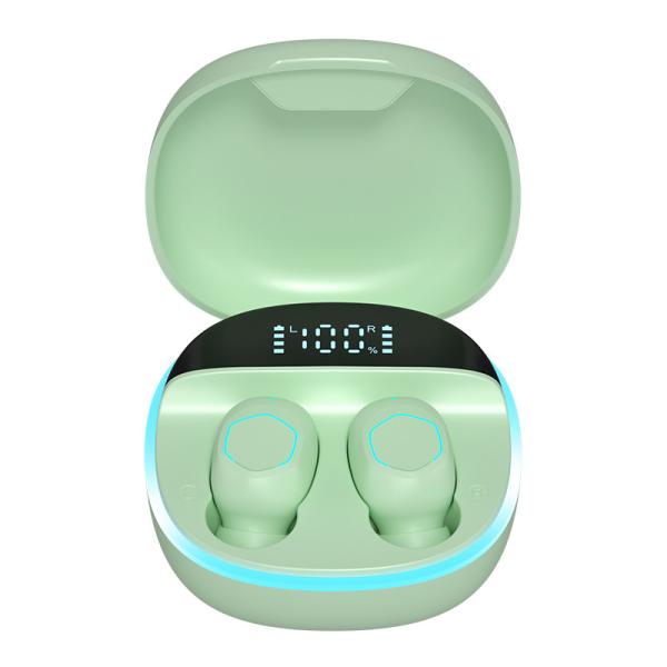 Mini Stereo True Wireless Earphones for Gaming and Phone Calls Working Time 4-6 Hours Chipset AB