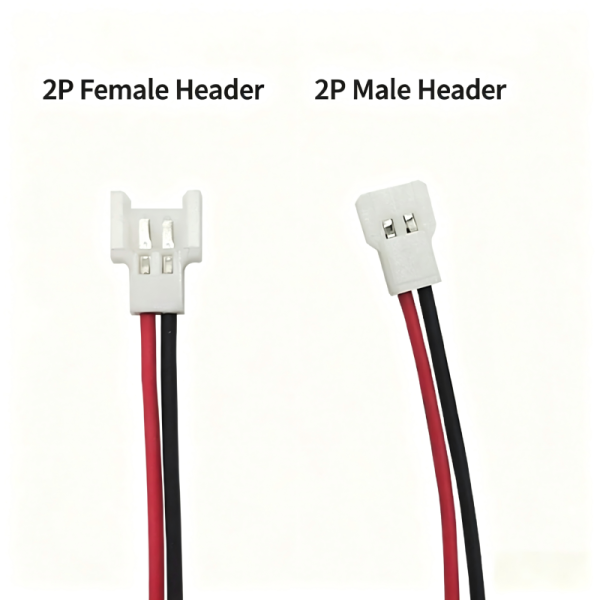 51005 Terminal Wire Harness | 2.0mm Pitch Air Docking Connecting Cable-Red Black Terminal SingleWelding Automation Lighting Switch Custom Cable Wire Harness