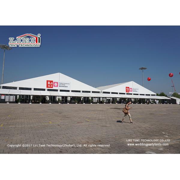 40x70m Multifunctional Hug Outdoor Exhibition Tents Tensioning Bar Roof Fixing