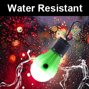 Tent Lamp Portable LED Tent Light Clip Hook Hurricane Emergency Lights LED Camping Bulb Camping Tent Lante