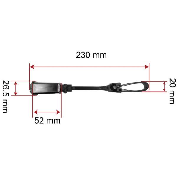 ZCPAC-01 FTTH Flat Nylon Cable Drop Clamp. Прочный оптоволоконный кабель для внутреннего и наружного использования.