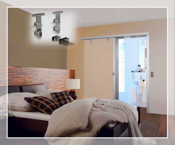 Small Exquisite Residential Automatic Sliding Doors with Magnetic levitation