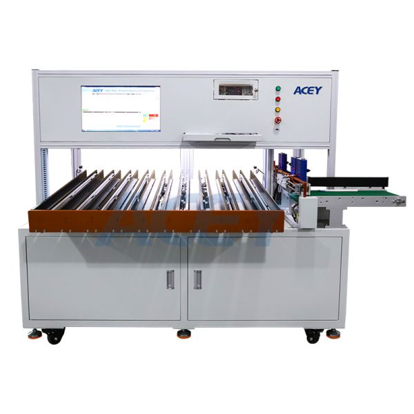 OEM Automatic Prismatic Lithium Battery Sorting Machine Tester 10CH
