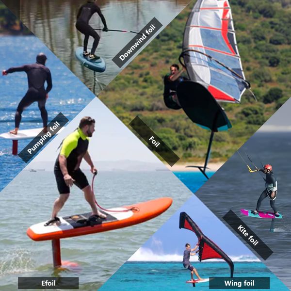 Advanced Surf Wing Foil ART V2 879 Hydrofoil With Smooth Lift Glide Control Skilled Riders