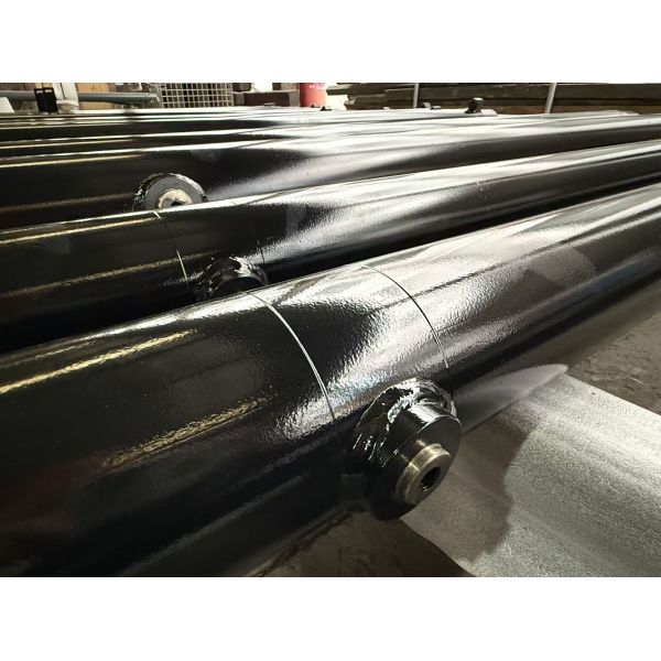 OEM Telescopic Hydraulic Cylinder High Pressure Hard Chrome Plated 1865mm Stroke