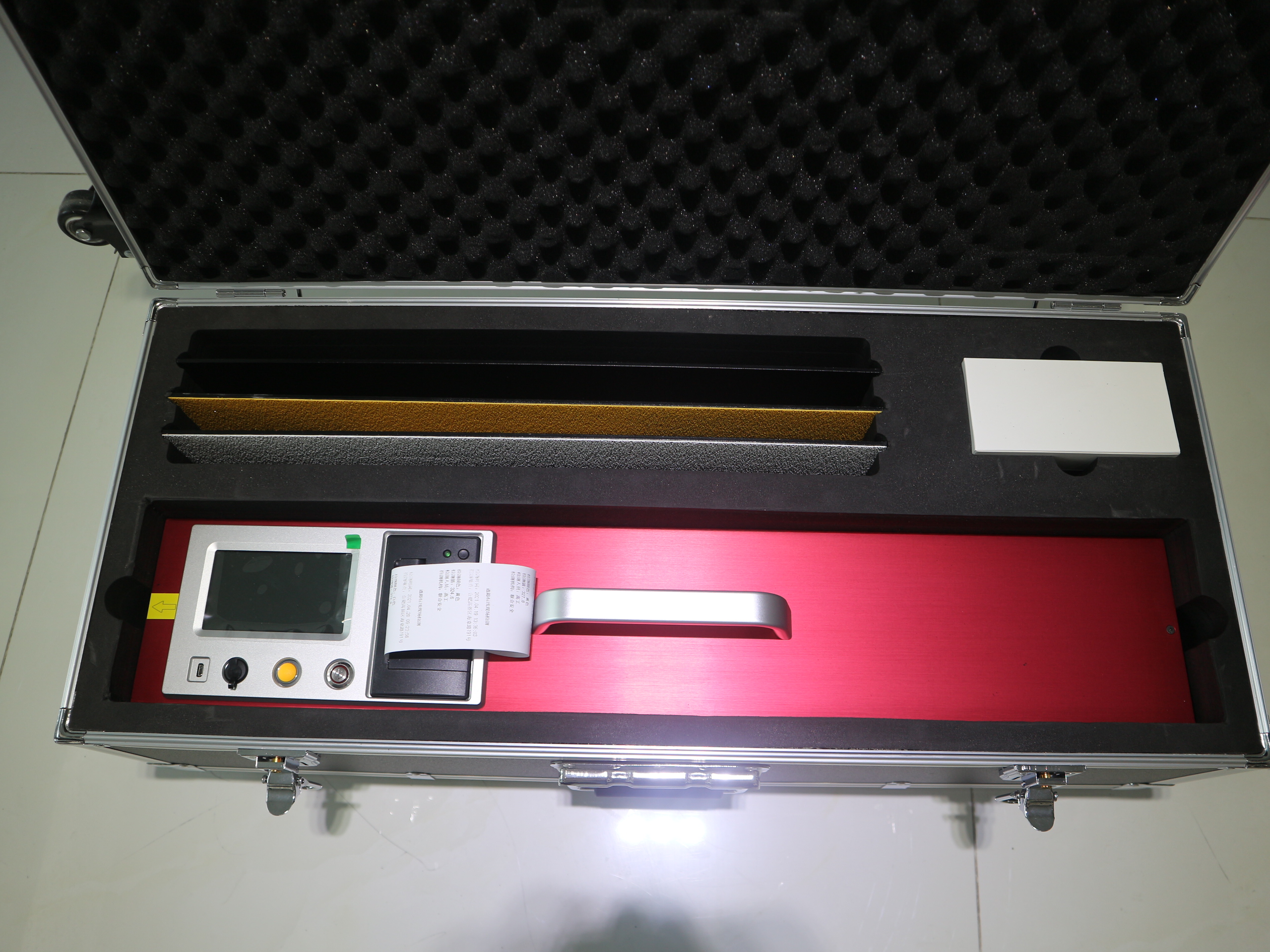 Дорожные разметки 13Ah портативное Retroreflectometer с экраном касания