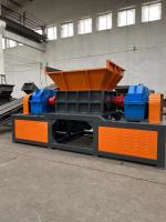 Máquina de trituração de aço de duplo eixo de trabalho pesado triturador de metal triturador de madeira, triturador de eixo duplo, triturador de paletes