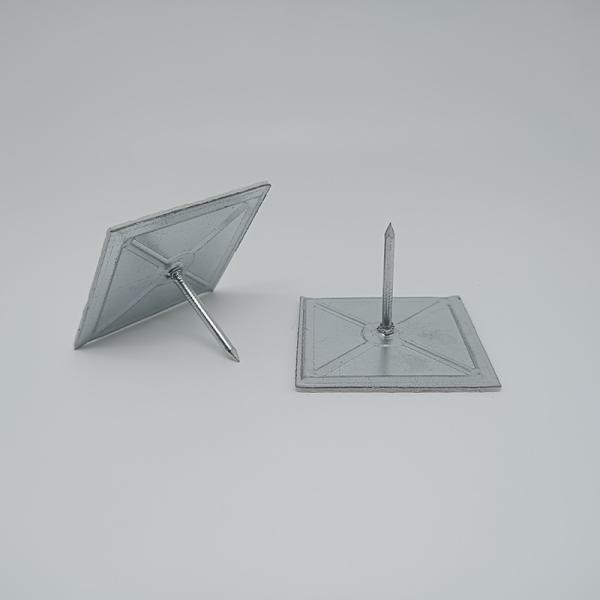 Ventilation Steel Self Adhesive Insulation Pins For Steel Building Insulation Stick Pins And Washers