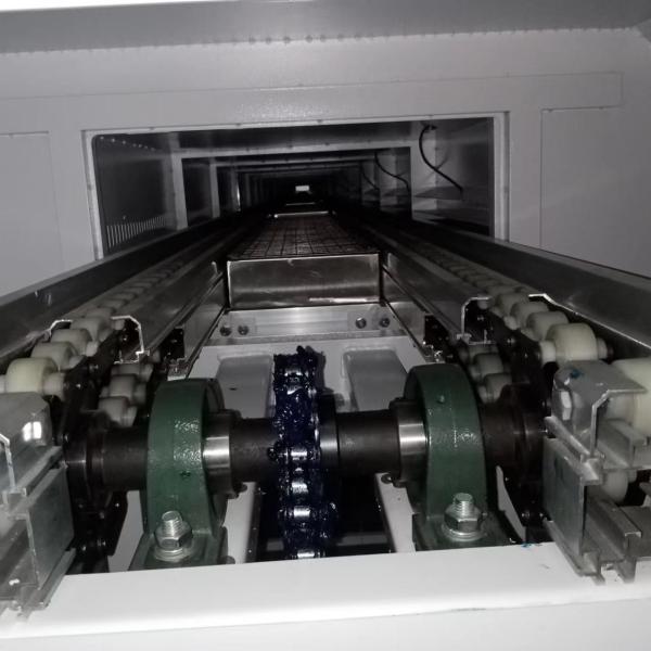 Alarme anormal IR da temperatura que cura refrigerar de Oven Aluminium Alloy Plate Air