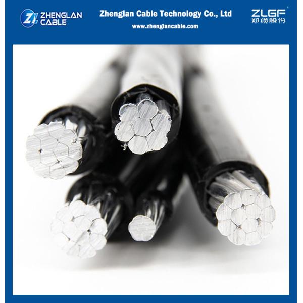 AL/XLPE Insulation Low Voltage Aerial Bundle Conductor ABC Cable 3x25 54.6 16mm2 NFC 33-209 for B2B Purchasing