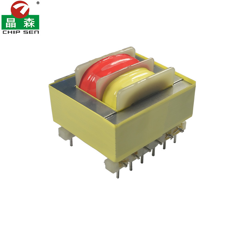 Custom EI33 Low Frequency PCB Mount Transformer Heavy Duty Pin Type Power