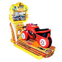 L'emballage de machine d'arcade de moto/la machine 22 d'arcade motocyclette de simulateur s'avance petit à petit