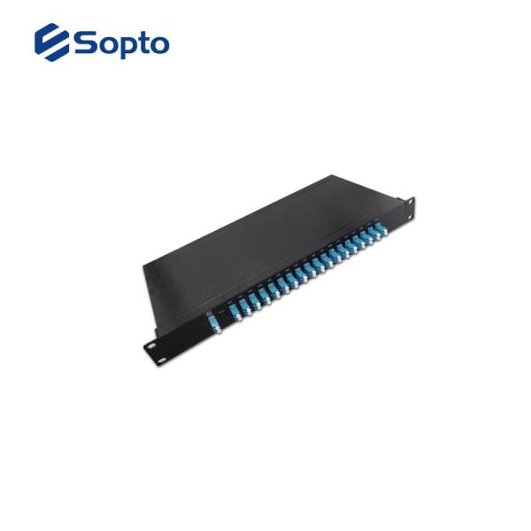 Low Insertion Loss Fiber Mux Demux , CWDM Mux Optical Multiplexer And Demultiplexer
