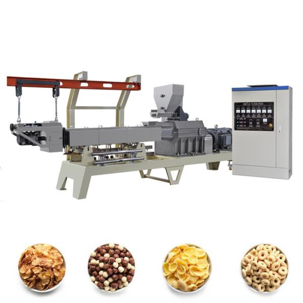Fully Automatic Extruded Corn Flakes Equipment 400kg/H