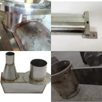 OEM modificado para requisitos particulares que pule la galjanoplastia de Chrome inoxidable de los servicios de la soldadura al acero
