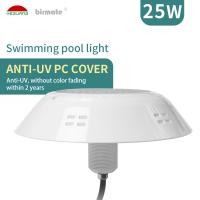 a piscina subaquática de 6500K 1750LM ilumina o vinil de 12v 25W