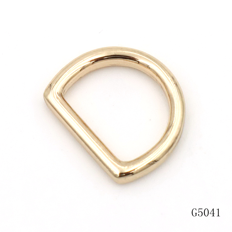 Quality Small Metal D Ring Buckle 13mm Metal Key Chain Ring Connector Adjust Buckle 