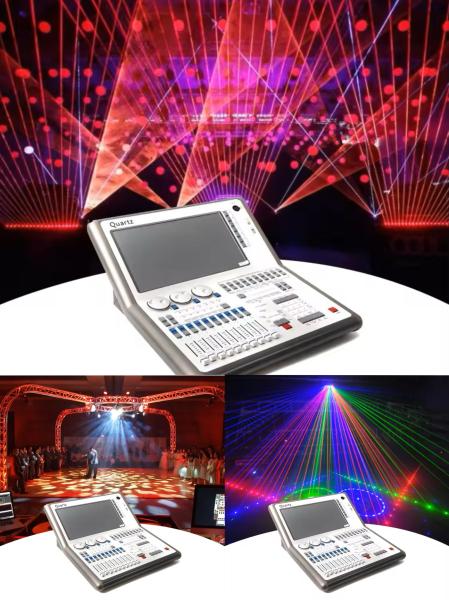 Sistema de controlo de iluminação de quartzo DMX512 para clubes e discotecas