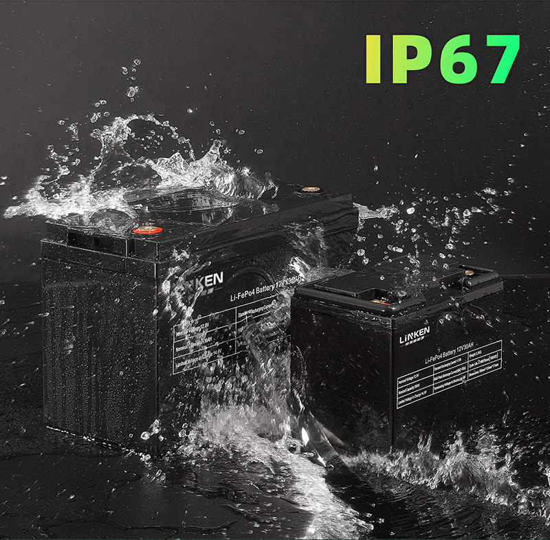 предохранение от перегрузок по току аккумулятора IP65 лития клетки 12.8V 12ah AA солнечное