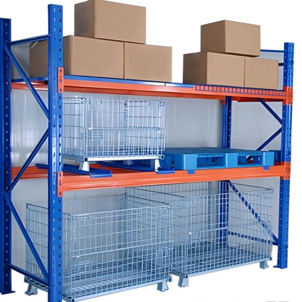 重荷パレットラック スタール 貯蔵システム 調整可能な倉庫棚