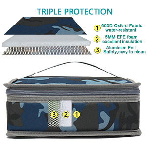 Small Insulated Cooler Bags Portable Mini Thermal Cooler Lunch Bag