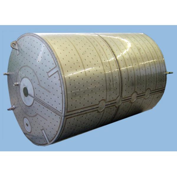 álcool etílico 1500L que refrigera Dimple Jacketed Vessel