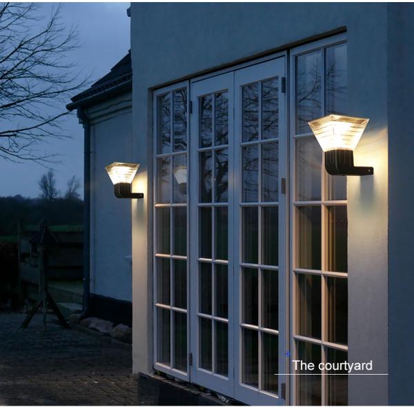 стена СИД 3000k 6000k солнечная освещает на открытом воздухе со светящей батареей