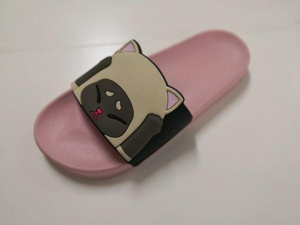 High Quality Slide Sandals Cute Rubber Upper Eva Sole Kids Slippers Cartoon TIANO