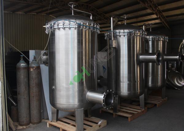Embarcação SS 316 do alojamento de filtro da alta pressão do alimento e da bebida 304 de aço inoxidável