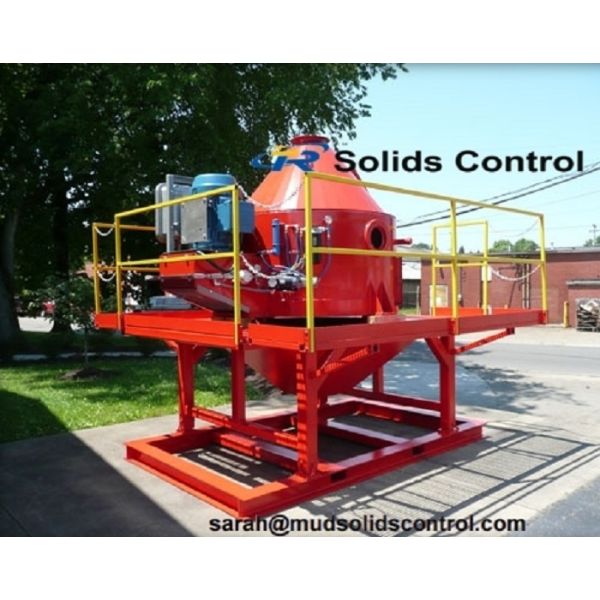 TRCD930C / TRCD930B-VFD Vertical Cutting Dryer | 30–50T/h High-G Solid-Liquid Separation