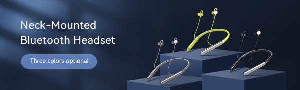 Спортивные беспроводные слуховые аппараты для установки на шее ENC Call Bluetooth Усилитель слухового аппарата