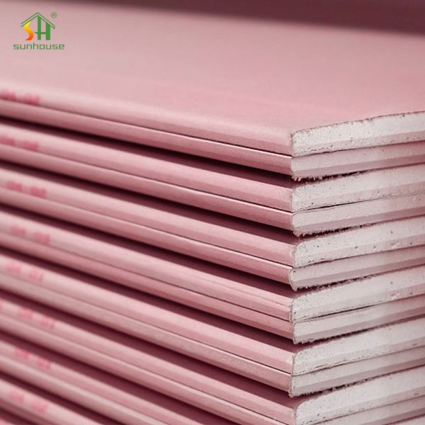 Modern 1220Mm*2440Mm Drywall for Fireproof Exterior Basement Common Feature Plaster Material with Paper Surface