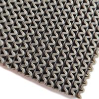 Les canaux de poignée du tapis S de plancher d'égouttoir de PVC de 5,5 millimètres pour des secteurs humides glissent non