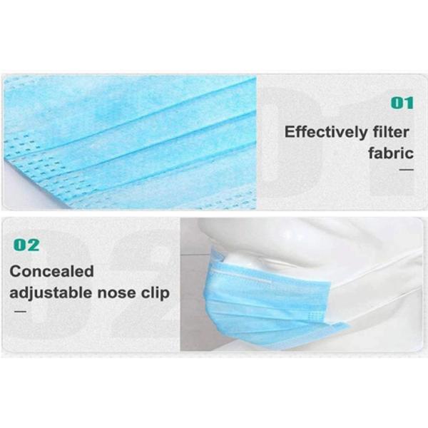 Anti Virus 3 Ply Disposable Face Mask